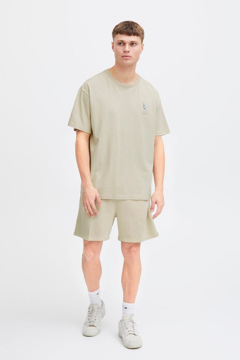 Ismail Short Sleeve T-Shirt - Oatmeal