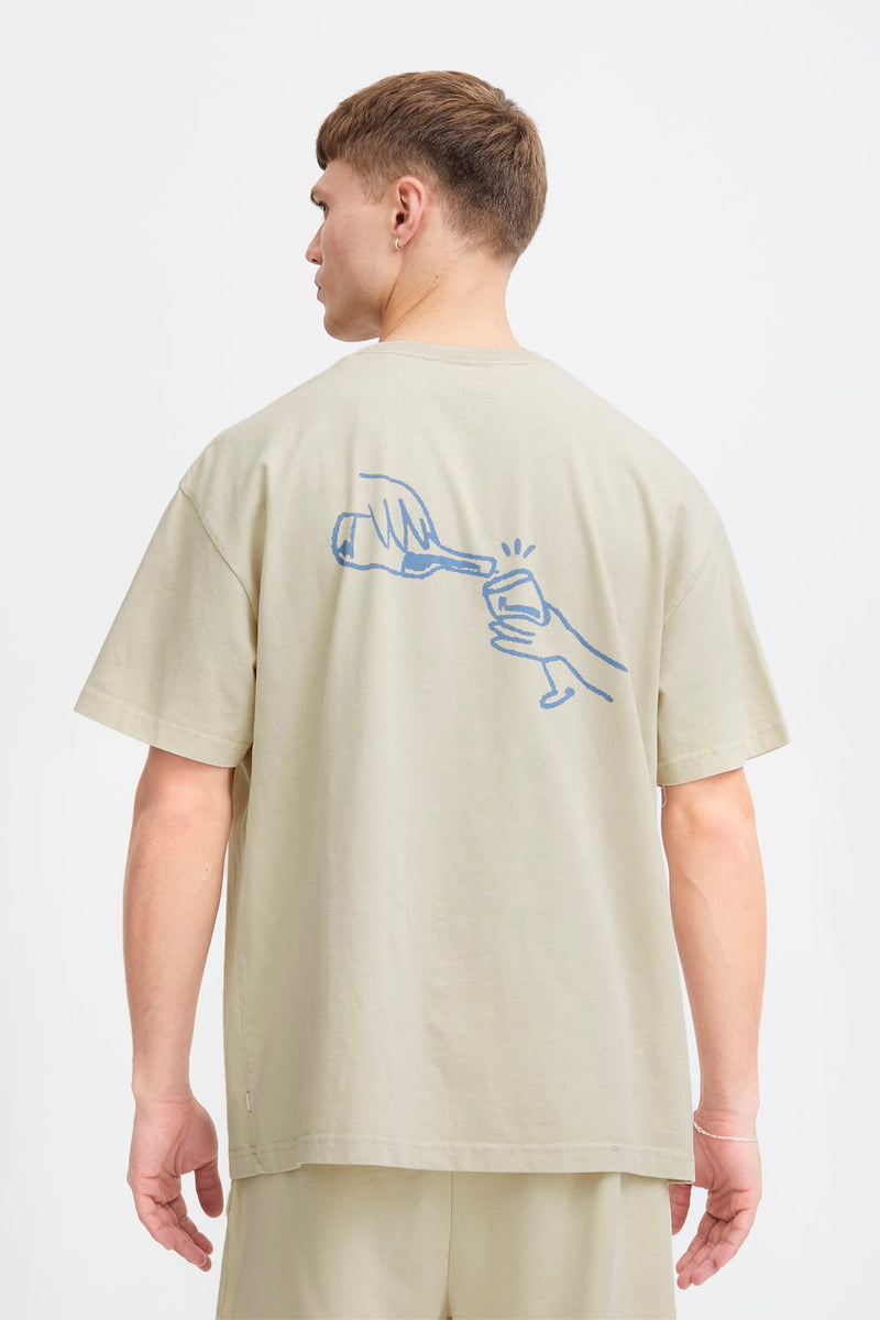 Ismail Short Sleeve T-Shirt - Oatmeal