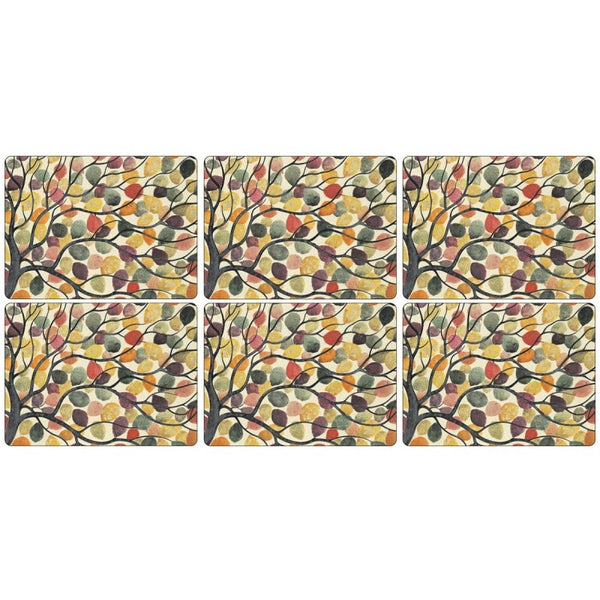 Dancing Branches Placemats - 6PK