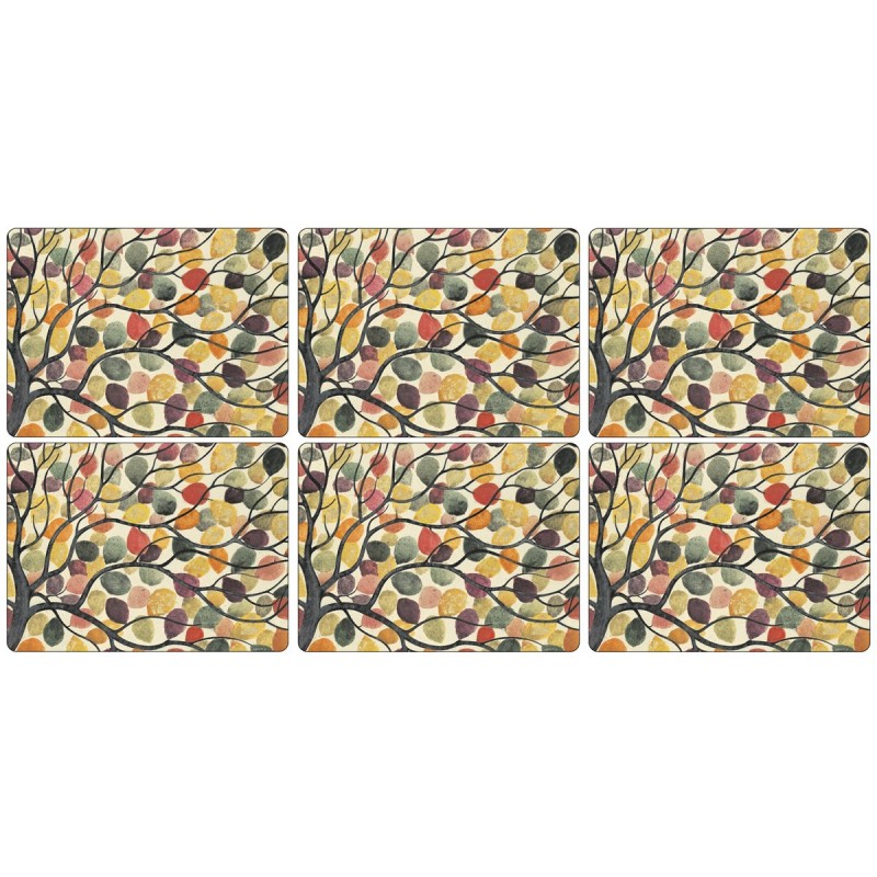 Dancing Branches Placemats - 6PK