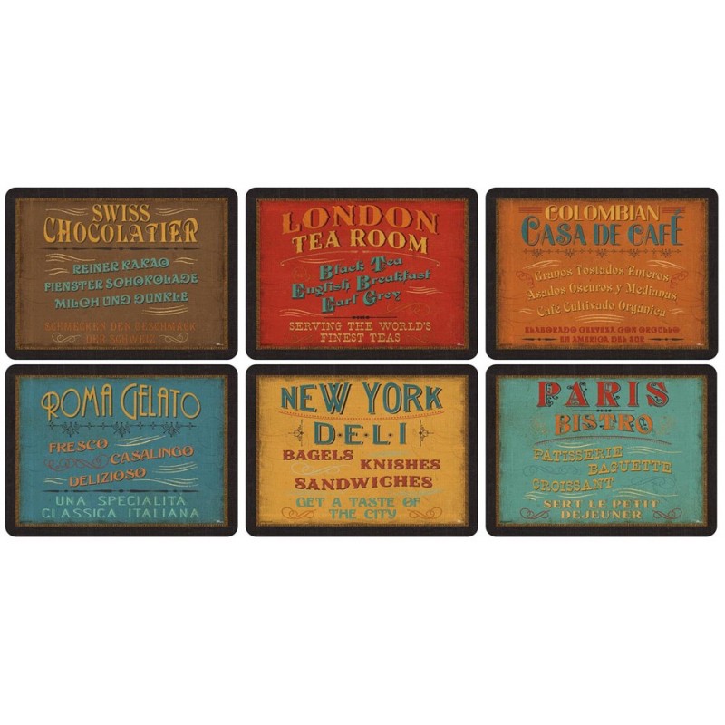 Lunchtime Placemats - 6PK