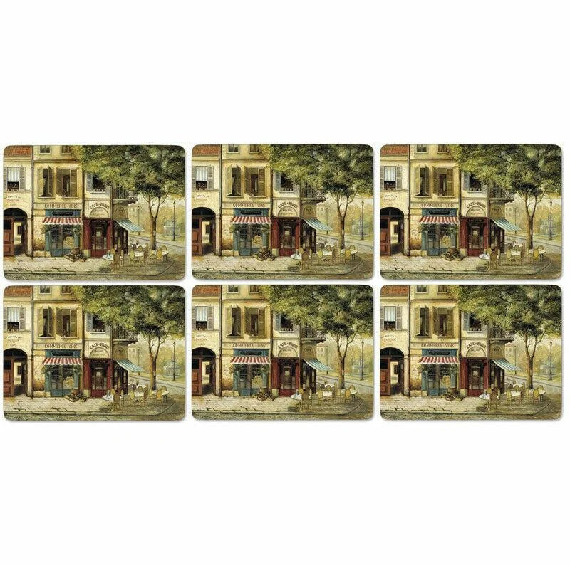 Parisian Scenes Placemats - 6PK