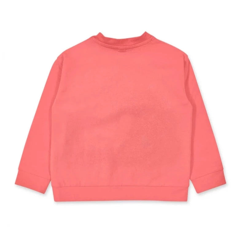 Plush Sweatshirt - Coral