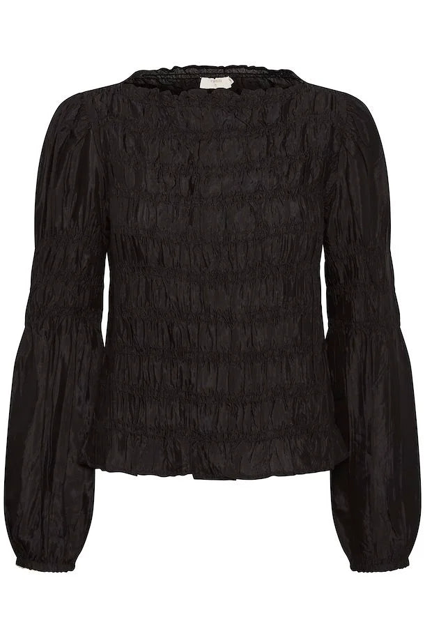 Henva Blouse - Pitch Black