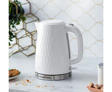 Honeycomb Kettle - White