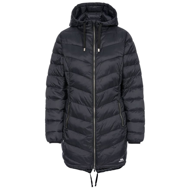 Rianna Long Padded Jacket - Black