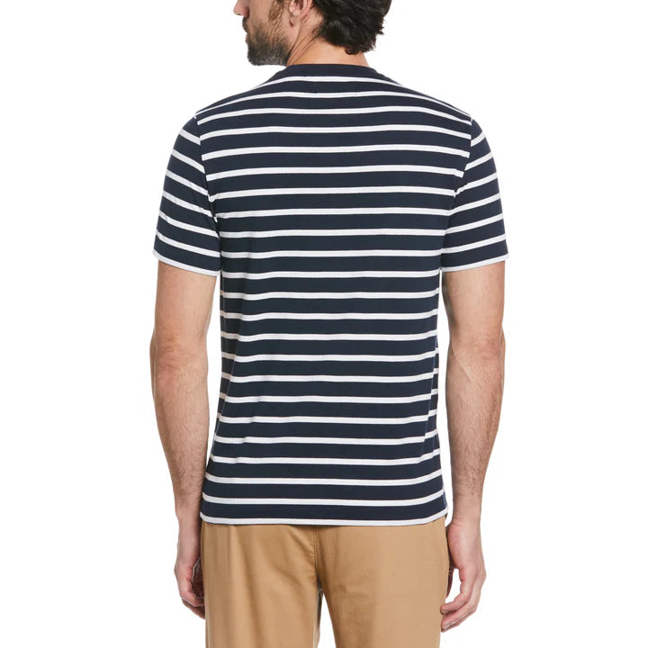 Stripe Breton Tee - Dark Sapphire