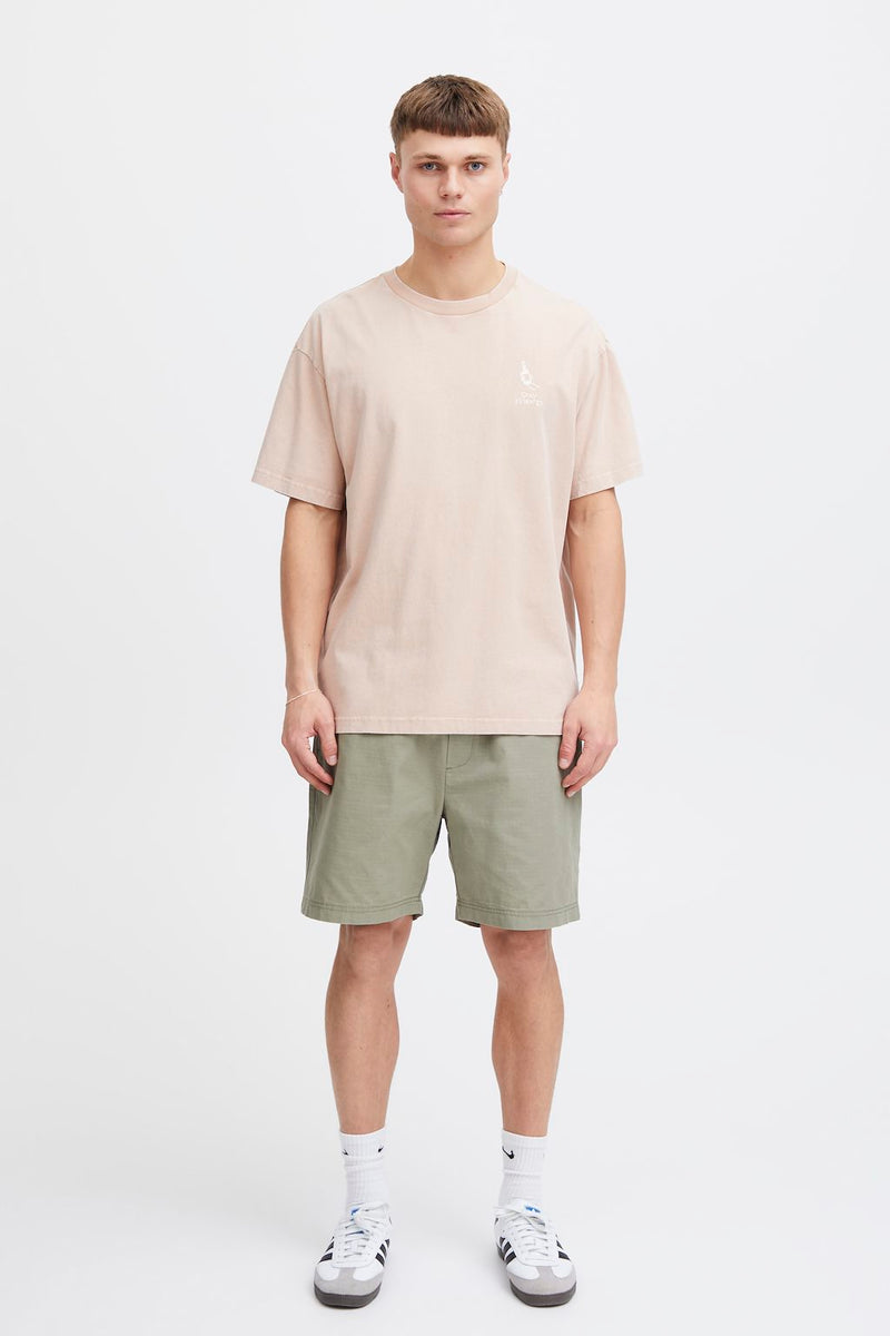 Ismail Short Sleeve T-Shirt - Rugby Tan