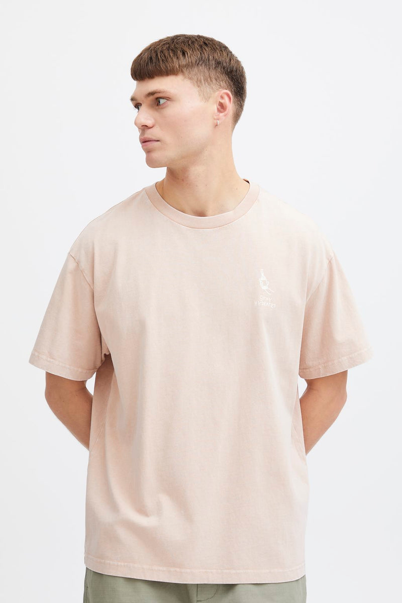 Ismail Short Sleeve T-Shirt - Rugby Tan