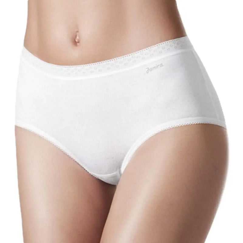 2 Pack Midi Brief - White