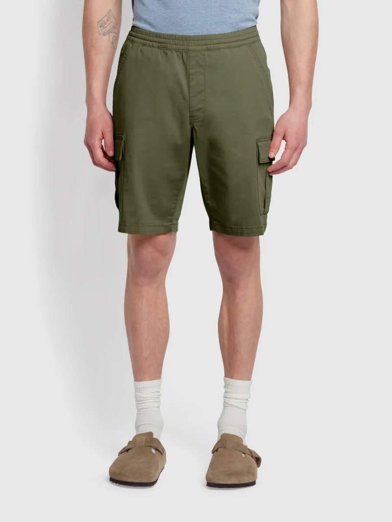 Crane Drawstring Shorts - Vintage Green