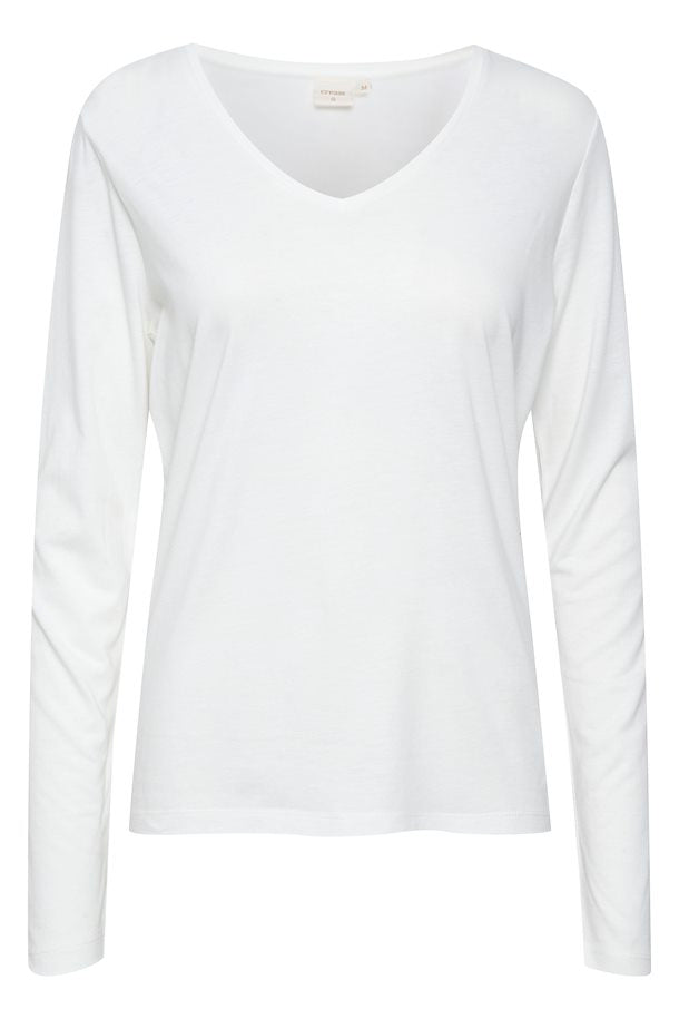 Naia Long Sleeve T-Shirt - Snow White