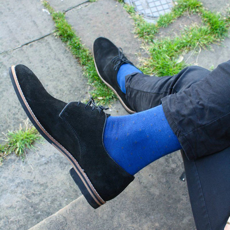 Spotted Sock - Royal