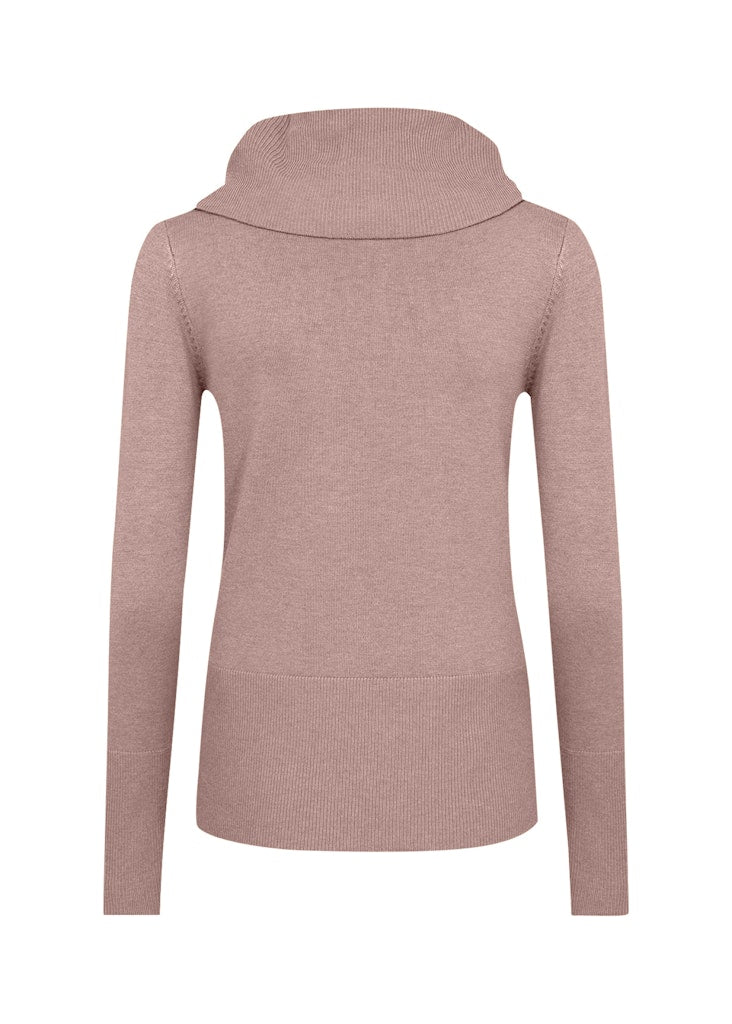 DOLLIE 305 PULLOVER - Wood Rose Melange