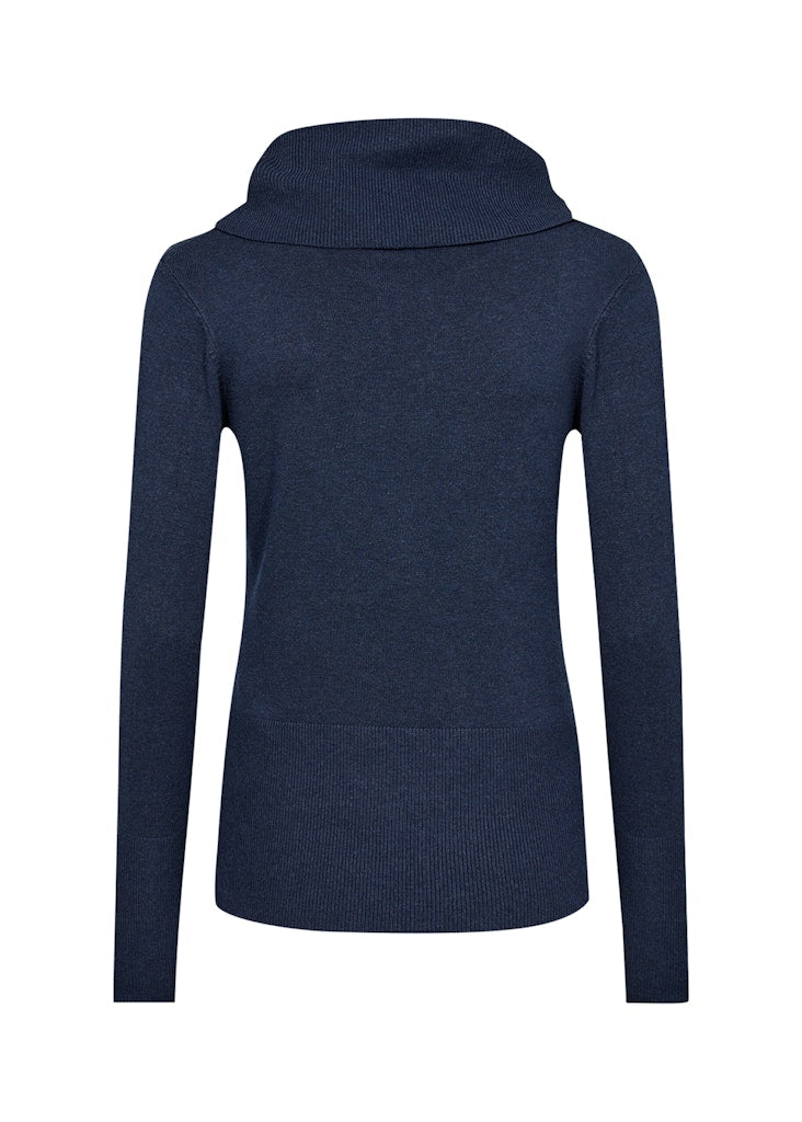 DOLLIE 305 PULLOVER - Blue Iris Melange