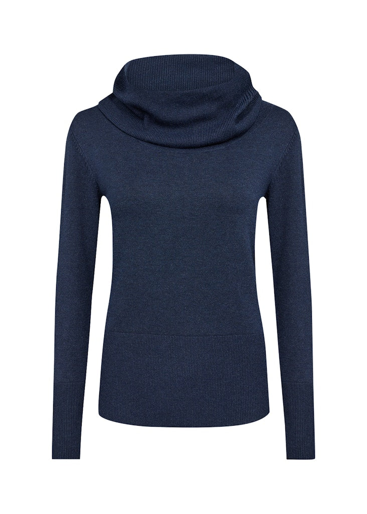 DOLLIE 305 PULLOVER - Blue Iris Melange