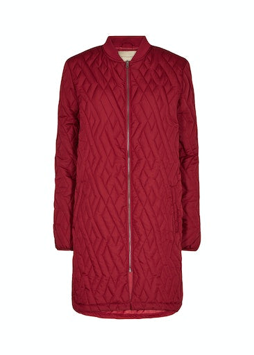 Fenya 10 Quilted Jacket - Cardinal