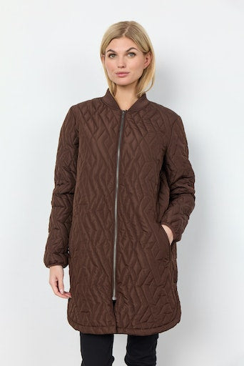 Fenya 10 Quilted Jacket - Coffee