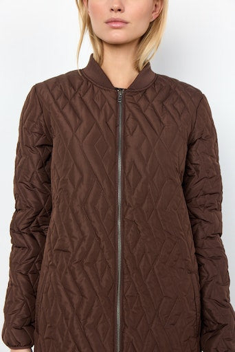 Fenya 10 Quilted Jacket - Coffee