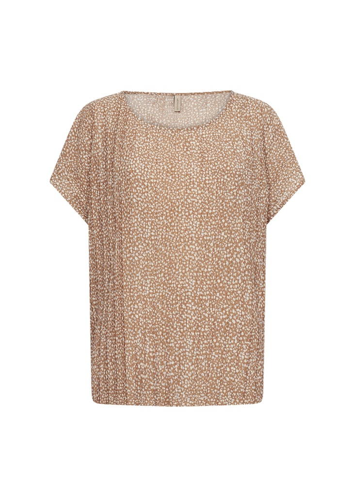 FLEUR 1 T-SHIRT - Desert Brown Combi