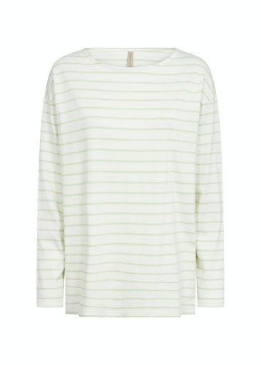 Derby Stripe Top - Bright Green Combi