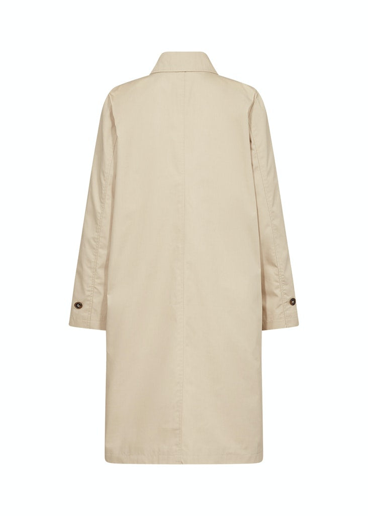 Lora Long Jacket - Sand