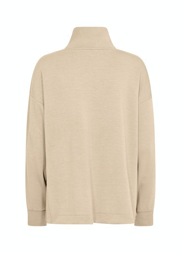 Banu Flap Pocket Sweatshirt - Sand