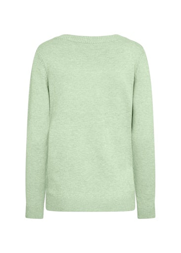 Blissa 15 Jumper - Bright Green Melange