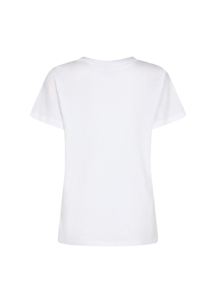 Derby 1 Round Neck T-Shirt - White