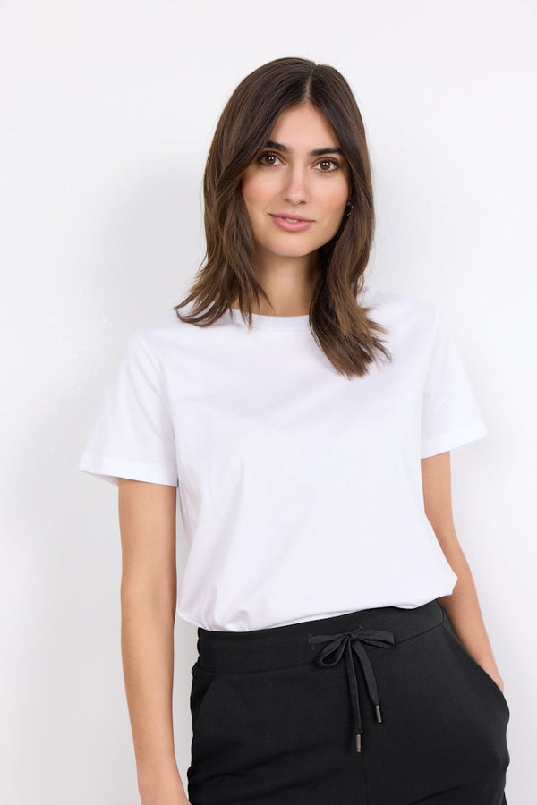 Derby 1 Round Neck T-Shirt - White