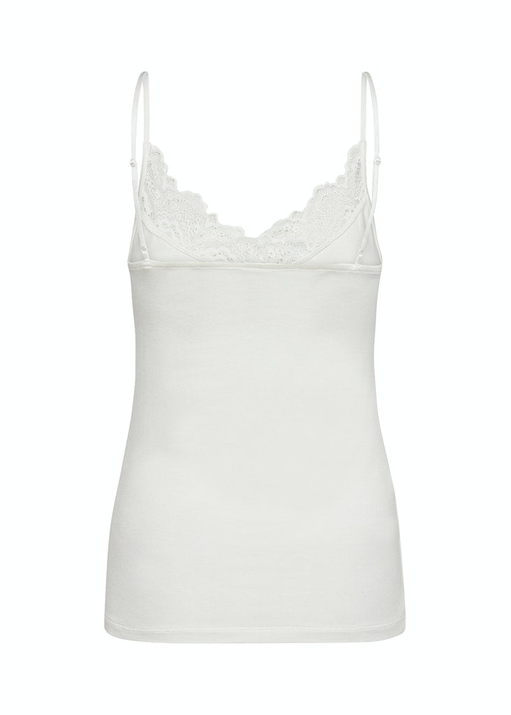 Marica 168 Lace Top - Offwhite