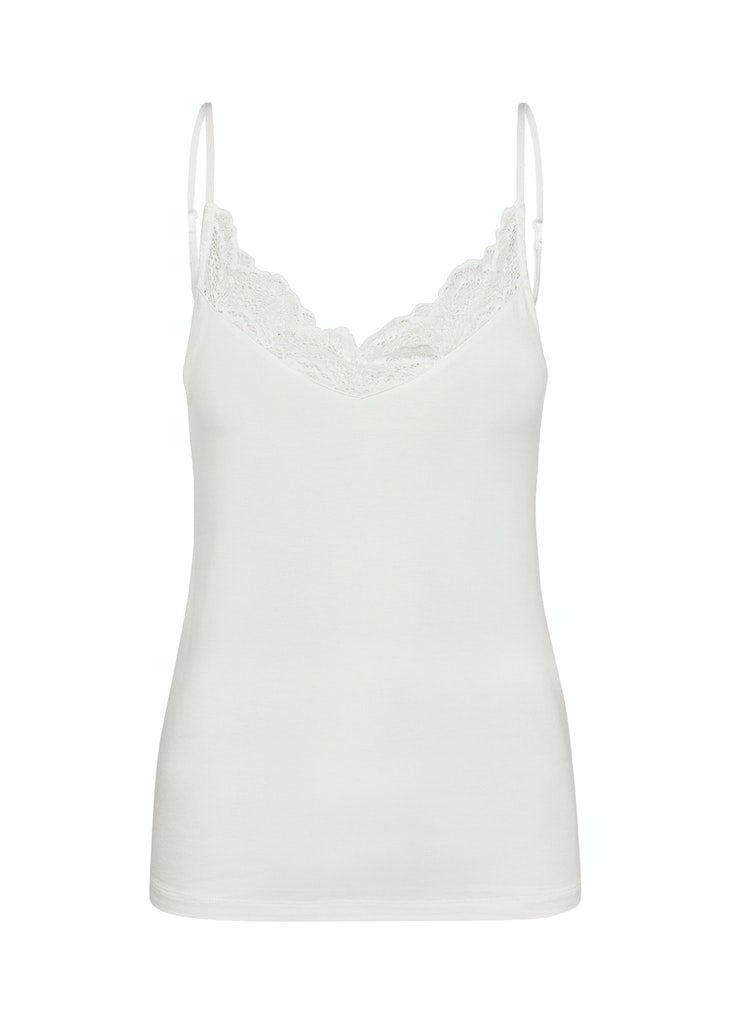 Marica 168 Lace Top - Offwhite