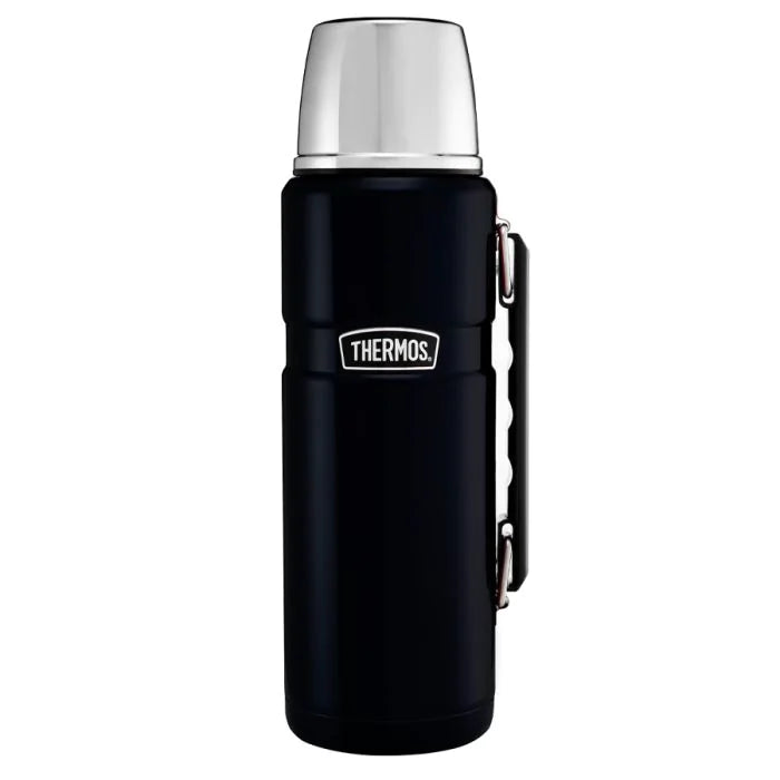 Stainless Steel King Flask 1.2L - Matt Blue