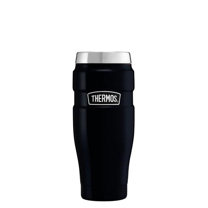 Stainless Steel King Travel Tumbler 470ml - Matt Blue