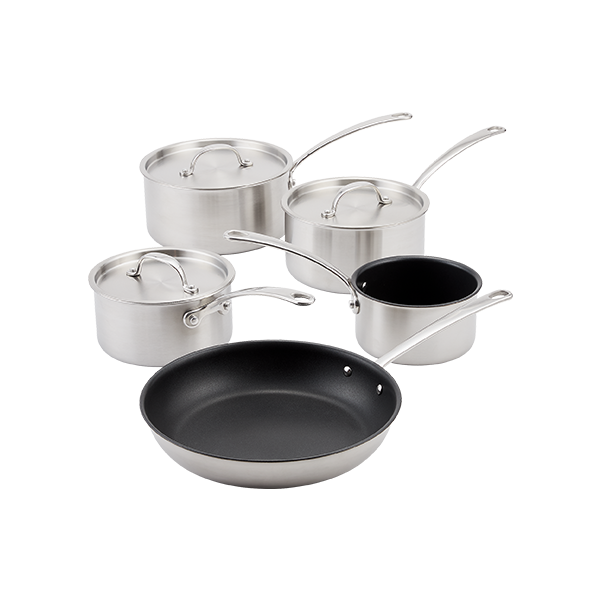 Eclipse 5 Piece Saucepan Set