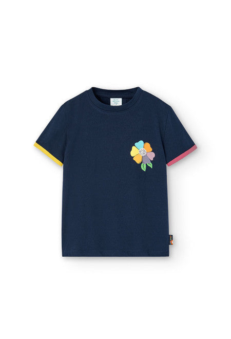 Stretch T-Shirt - Navy