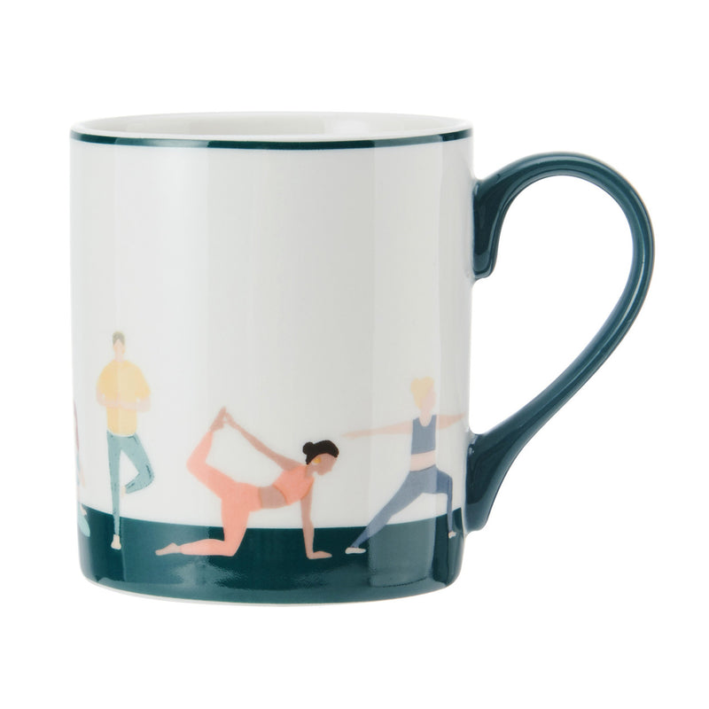 Yoga Straight-Sided Porcelain Mug 280ml