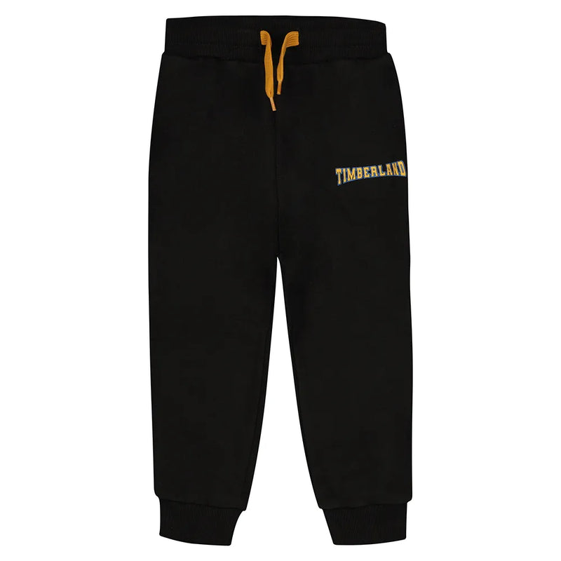 Front Logo Joggers - Black