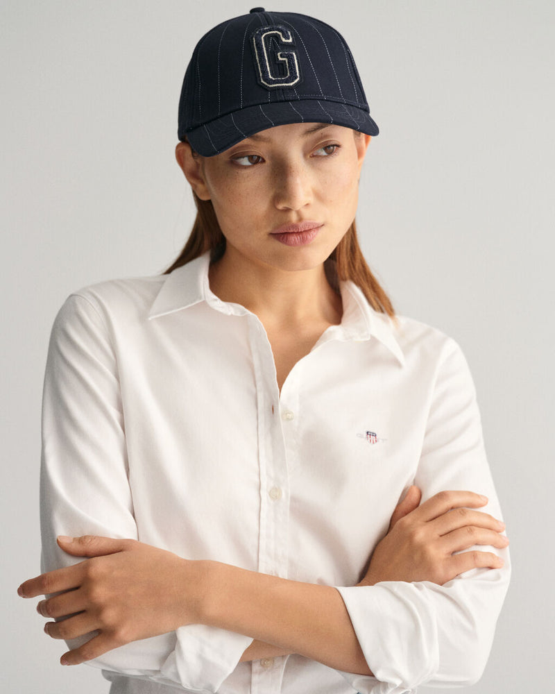 Slim Stretch Oxford Shirt - White