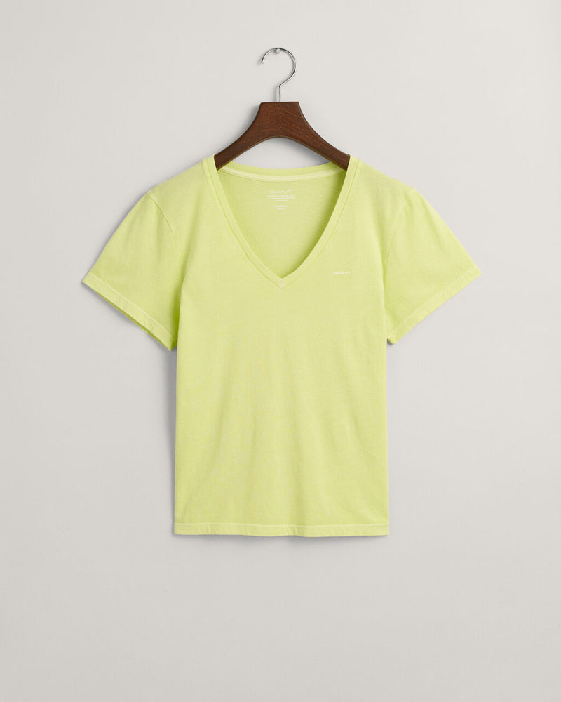 Sunfaded Short Sleeve T-Shirt - Pastel Lime