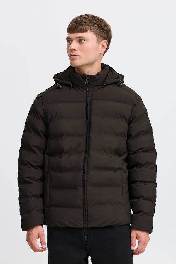 Milas Hooded Jacket - True Black