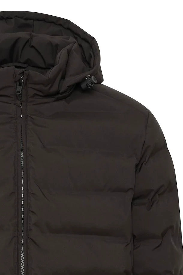 Milas Hooded Jacket - True Black