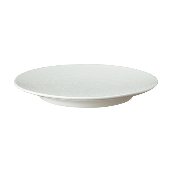 Carve White Dinner Plate