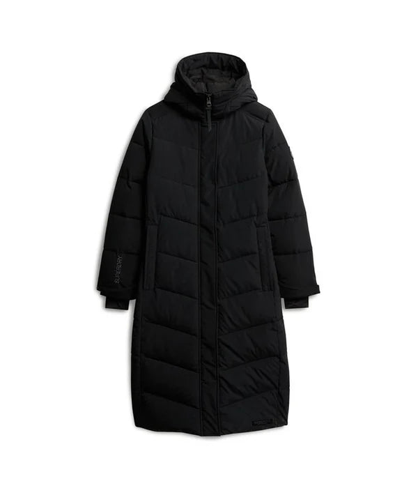 City Chevron Padded Ll Jacket - Black