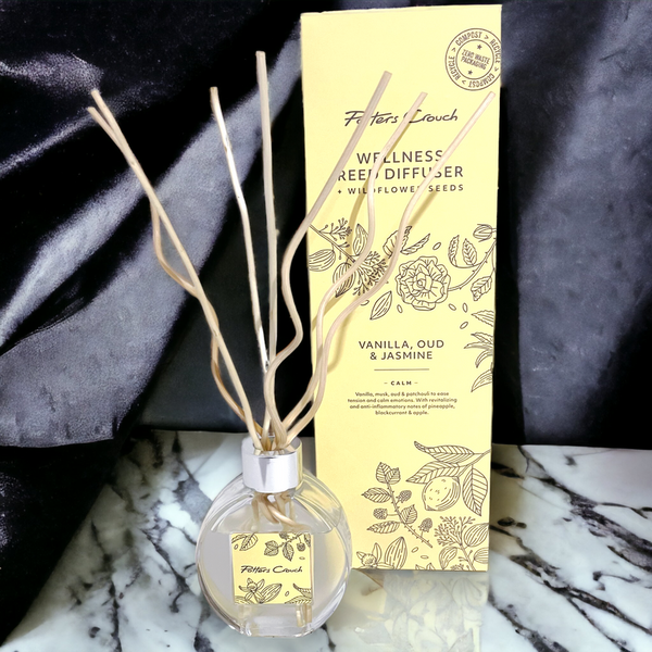 Wellness Range Reed Diffuser - Vanilla Oud & Jasmine