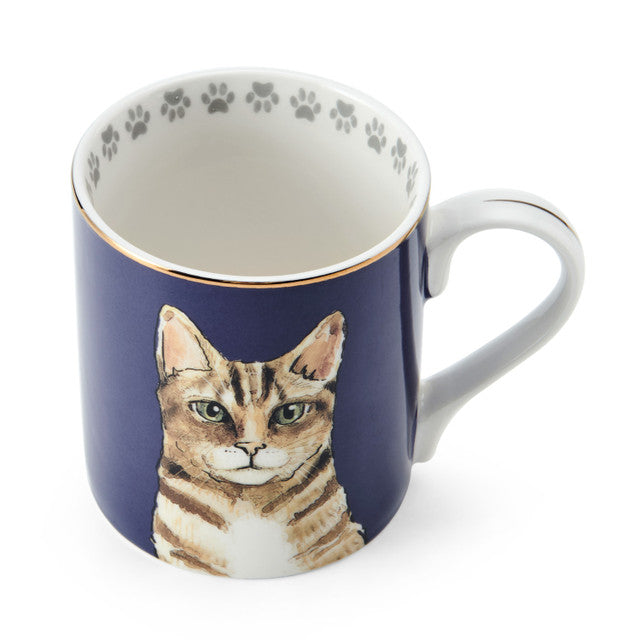 Cat Straight-Sided Porcelain Mug 280ml