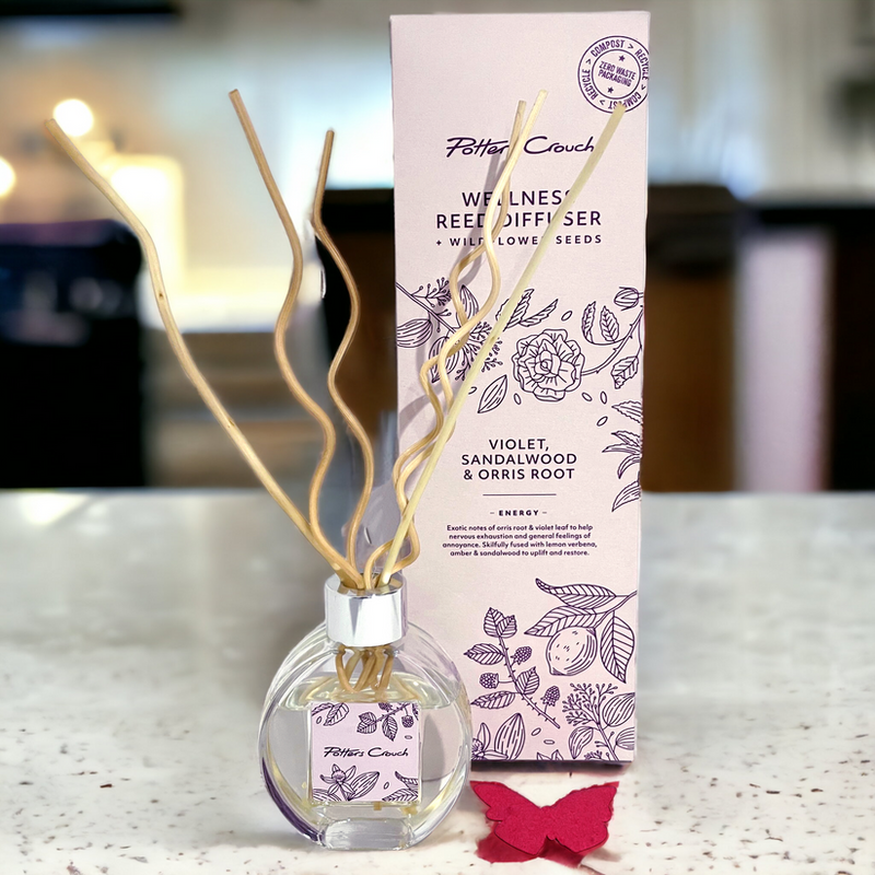 Wellness Range Reed Diffuser - Violet Sandalwood & Orris Root