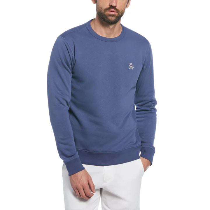 Neck Sweatshirt - Blue Indigo