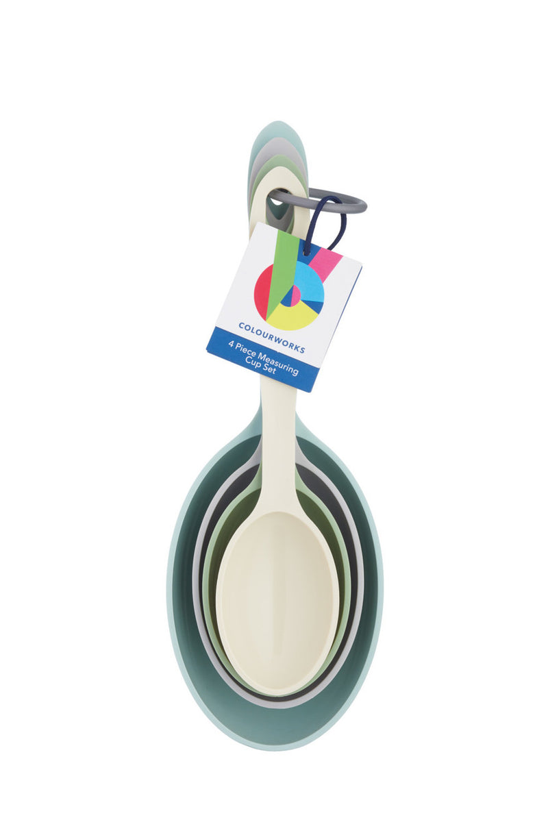 Colourworks Classics Large Four Piece Measuring Spoon Cup Set