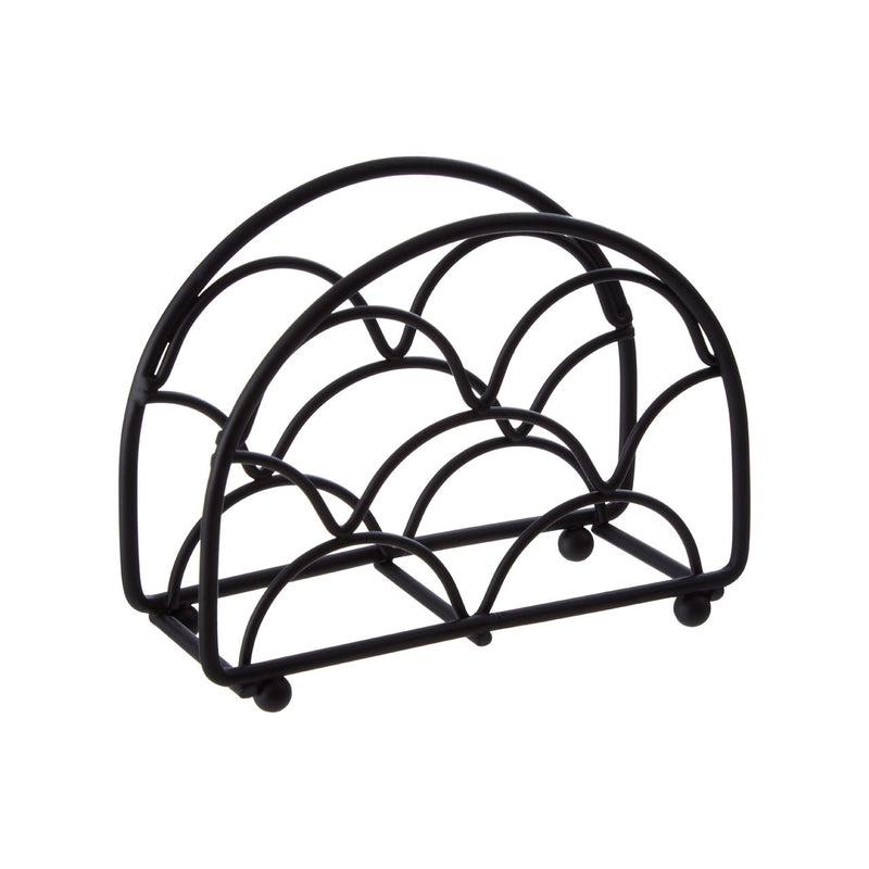 Vertex Deco Napkin Holder Black